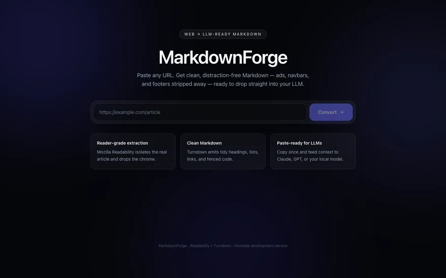 MarkdownForge